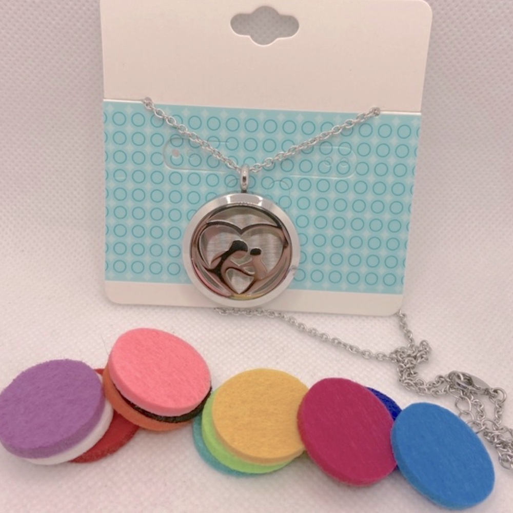 Essential Oil Diffuser Mother/Child Locket